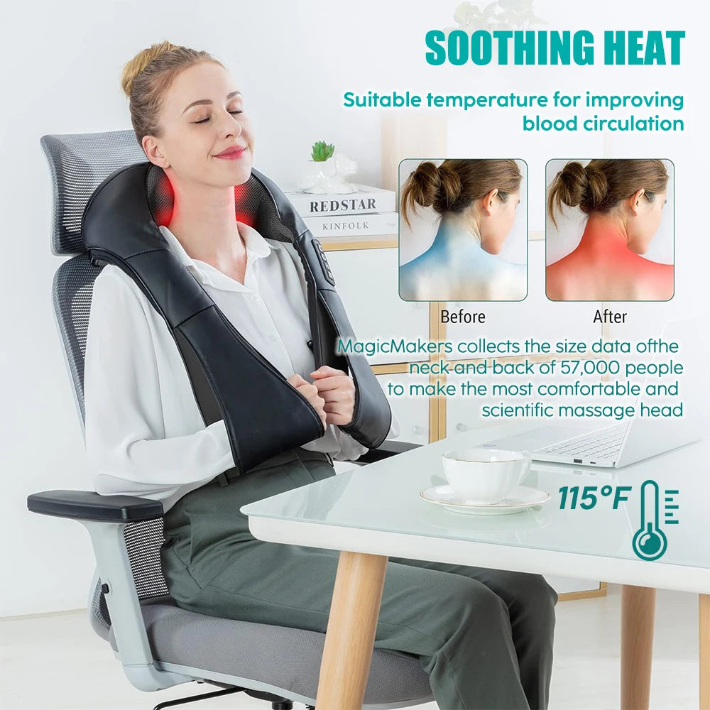 CoreNex ShiatsuHeat Neck & Shoulder Massager